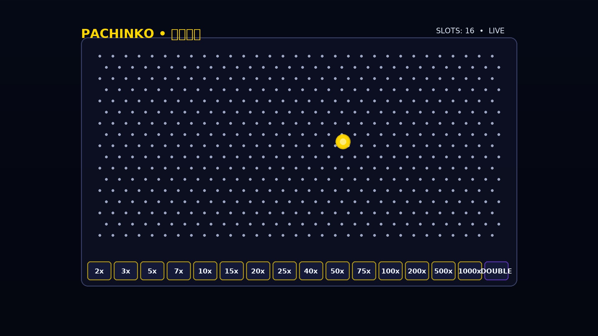 Pachinko bonusrunda i Crazy Time